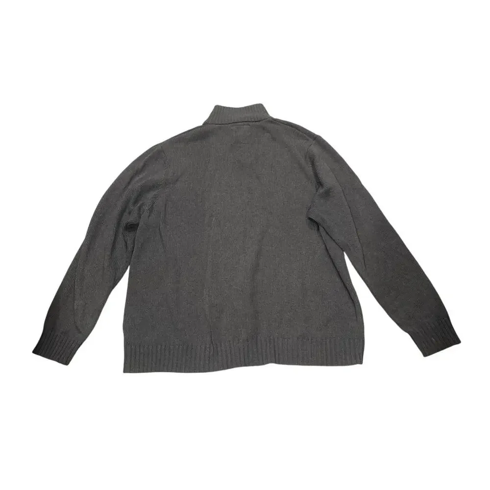 Old Navy Mock Neck Heavy Knit Pullover Sweater Size XL 90s Vintage Streetwear